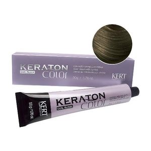 Coloração Kert Keraton Color Dual Block 5.1 Castanho Claro Cinza