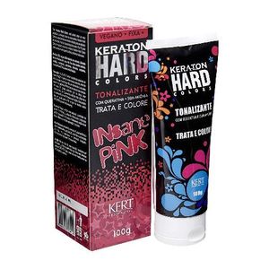 Tonalizante Kert Keraton Hard Colors Insane Pink 100g
