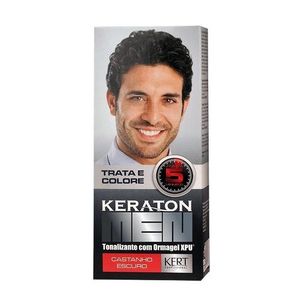 Tonalizante Kert Keraton Men Castanho Escuro