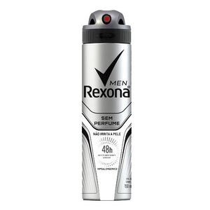 Desodorante Antitranspirante Rexona Men Aerossol Sem Perfume 150ml