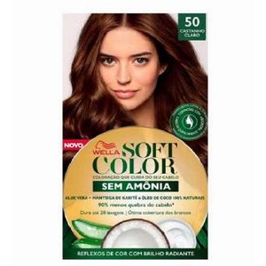 Tonalizante Wella Soft Color Castanho Claro 50