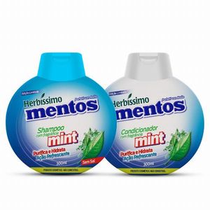 Kit Herbíssimo Mentos Shampoo + Condicionador mint 300ml