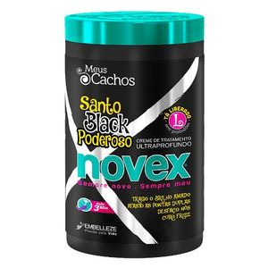 Creme de Tratamento Novex Meus Cachos Santo Black Poderoso 1Kg