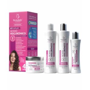 Kit Capilar Ácido Hialurônico Bio Instinto 4 Itens