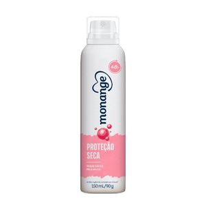 Desodorante Antitranspirante Monange Aerossol Proteção Seca 90g