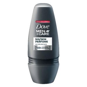 Desodorante roll-on dove men care sem perfume 50ml