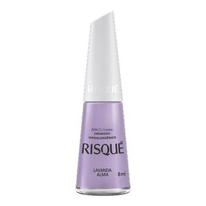 Esmalte Cremoso Risqué Coloridos Lavanda Alma 8ml