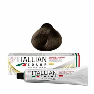 Coloração Itallian Color Professional Ic Premium 6.17 Louro Escuro Cinza Marrom60g