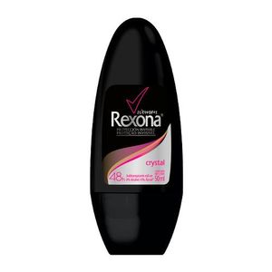 Desodorante Antitranspirante Rollon Rexona Feminino Proteção Invisível Crystal 50ml