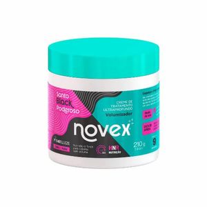 Creme de Tratamento Meus Cachos Santo Black Poderoso Novex 210G