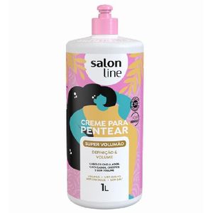 Creme para Pentear Salon Line Super Volumão 1 Litro