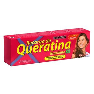 Reconstrutor Novex Recarga de Queratina 80g