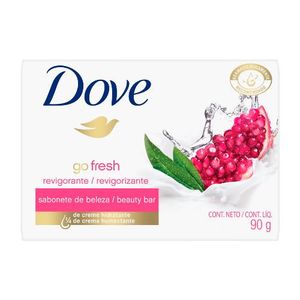 Sabonete em barra dove go fresh revigorante romã e verbena 90g
