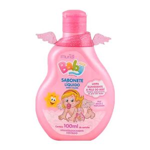 Sabonete Líquido Muriel Baby Rosa 100ml