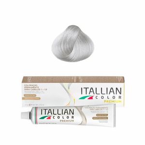 Coloração Itallian Color 12.11 Loiro Ultraclaríssimo Cinza Intenso 60g