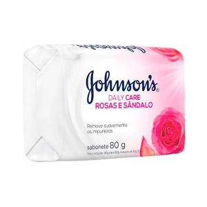 Sabonete em Barra Jhonson’s Rosas e Sândalo 80g