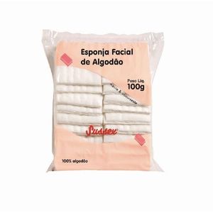 Algodão Sussex Esponja Facial 100g