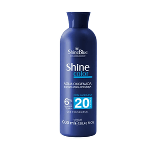 Água Oxigenada Cremosa Shine Blue 20 Volumes 900ml