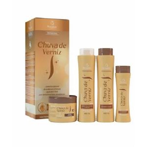 Kit Capilar Chuva De Verniz Bio Instinto 4 Itens
