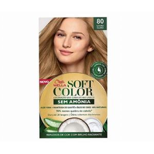 Tonalizante Wella Soft Color Louro Claro 80