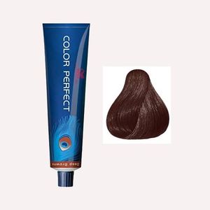 Coloração Wella Color Perfect 5/77 Castanho Claro Marrom Intenso