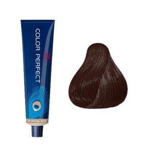 Coloração Wella Color Perfect 4/77 Castanho Médio Marrom Intenso