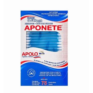 Cotonete Apolo Hastes Flexíveis  75 Unidades