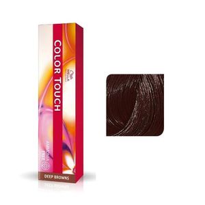 Tonalizante Wella Color Touch 4/77 Castanho Médio Marrom Intenso