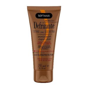 Defrizante Soft Hair Mousse Tutano com Queratina 240ml
