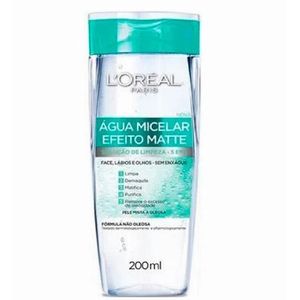 Água Micelar Loreal Efeito Matte 200ml