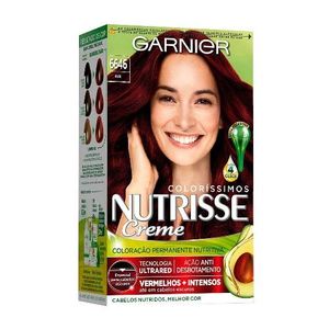 Coloração Creme Garnier Nutrisse 6646 Pimenta Fogo
