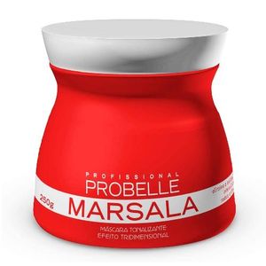 Máscara Capilar Matizadora Probelle Marsala 250g