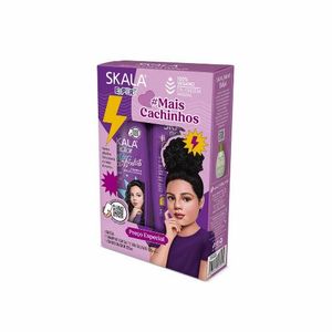 Kit Shampoo + Condicionador Mais Cachinhos Kids 325ml cada Skala