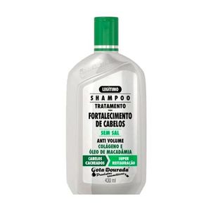 Shampoo Gota Dourada Fortalecimento Anti Volume 430ml