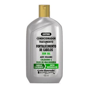 Condicionador Gota Dourada Anti Volume Cabelos Cacheados 430ml