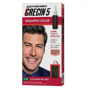 Shampoo Tonalizante - Grecin 5 - Castanho Escuro