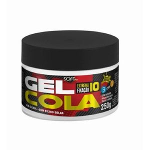 Gel Soft Fix Cola branco extrema fixação com 250g