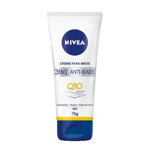 Creme Para as Mãos Nivea 3 em 1-Anti-idade-Q10 75ml
