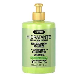 Creme de Pentear Gota Dourada Hidratante Anti Queda Reconstrutor 320ml