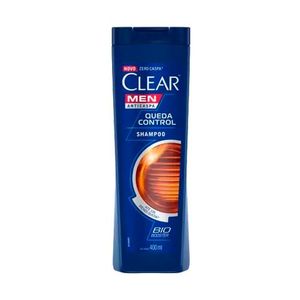 Shampoo Anticaspa Clear Men Queda Control 400ml