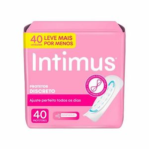 Protetor Diário Intimus Ultra Flexível Sem Abas 40 Unidades