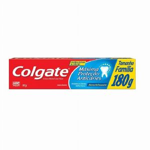 Creme Dental Colgate Máxima Proteção Anticáries 180g
