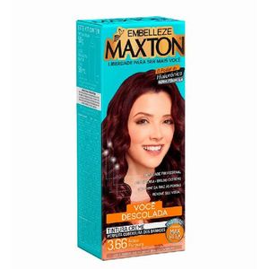 Tinta de Cabelo Maxton 3.66 Acaju Púrpura
