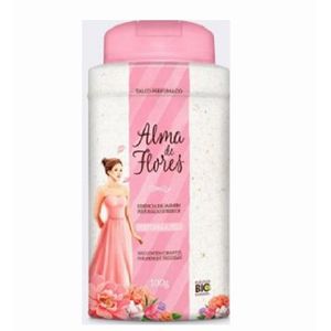 Talco Alma de Flores Perfumado  Jasmim 100g