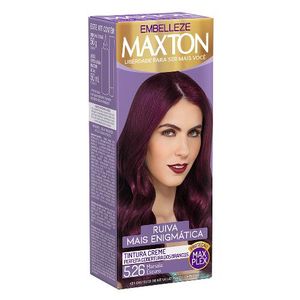 Tinta de Cabelo Maxton 5.26 Marsala Escuro