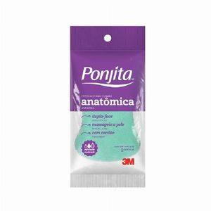 Esponja de Banho Ponjita Anatômica