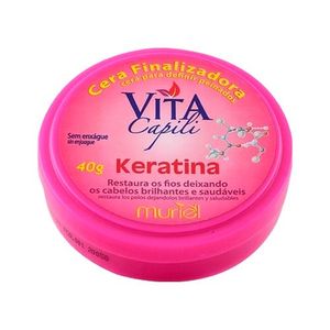 Cera Finalizadora Vita Capili Keratina 40g