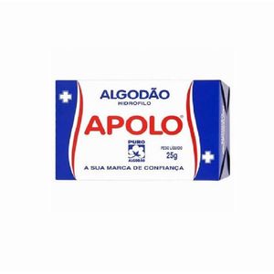 Algodão Apolo Caixa 25G