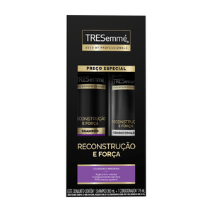 Kit Tresemmé Reconstrução e Força Shampoo 350ml + Condicionador 175ml