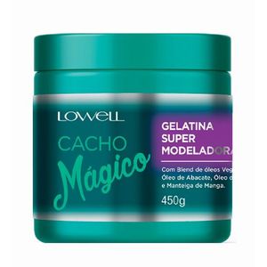 Gelatina Lowell  Ativadora de Cachos Cacho Mágico 450g